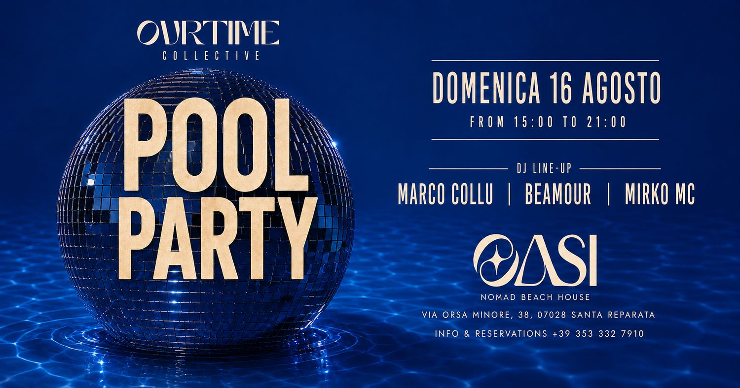 OVRTIME Collective POOL PARTY