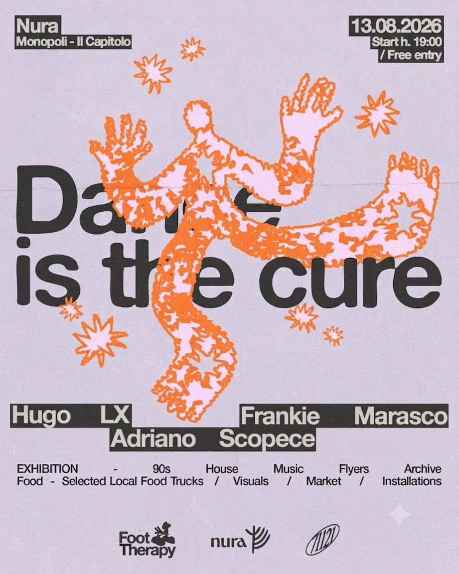 FOOT THERAPY pres Dance Is The Cure w/ Hugo LX