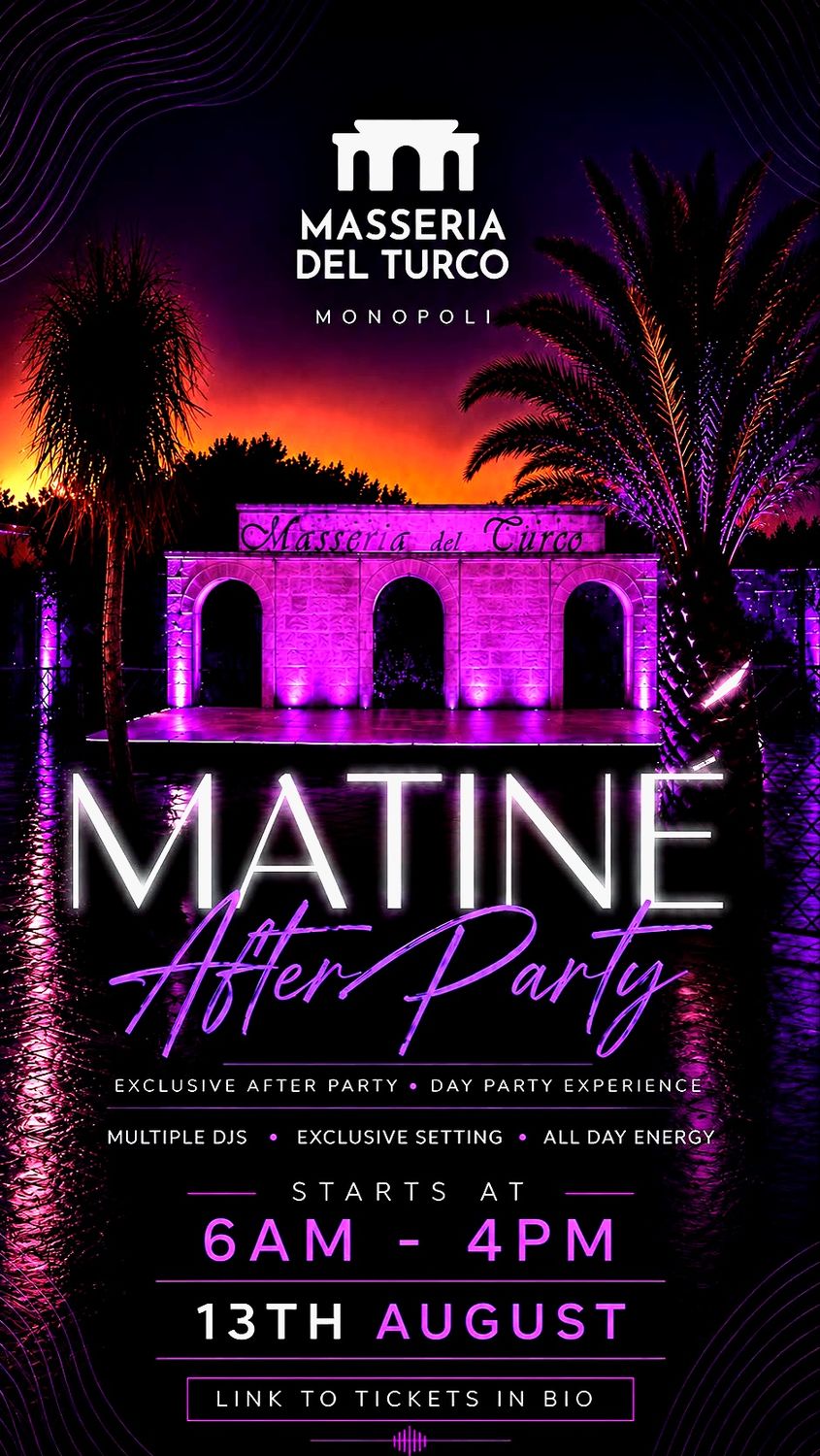 MATINE AFTER PARTY
