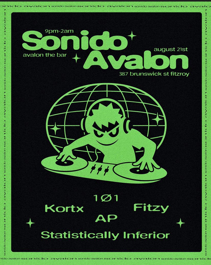 Sonido Avalon (AP, Fitzy, 1Ø1, Statistically Inferior, Kortx)