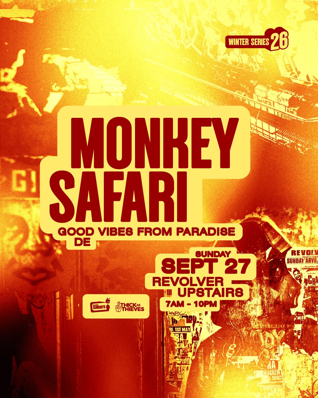 Monkey Safari (DE) - Winter Series pres. by Thick As Thieves