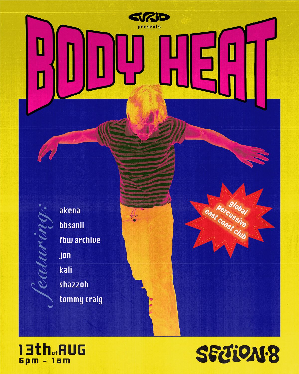 Curio Collective presents: BODY HEAT