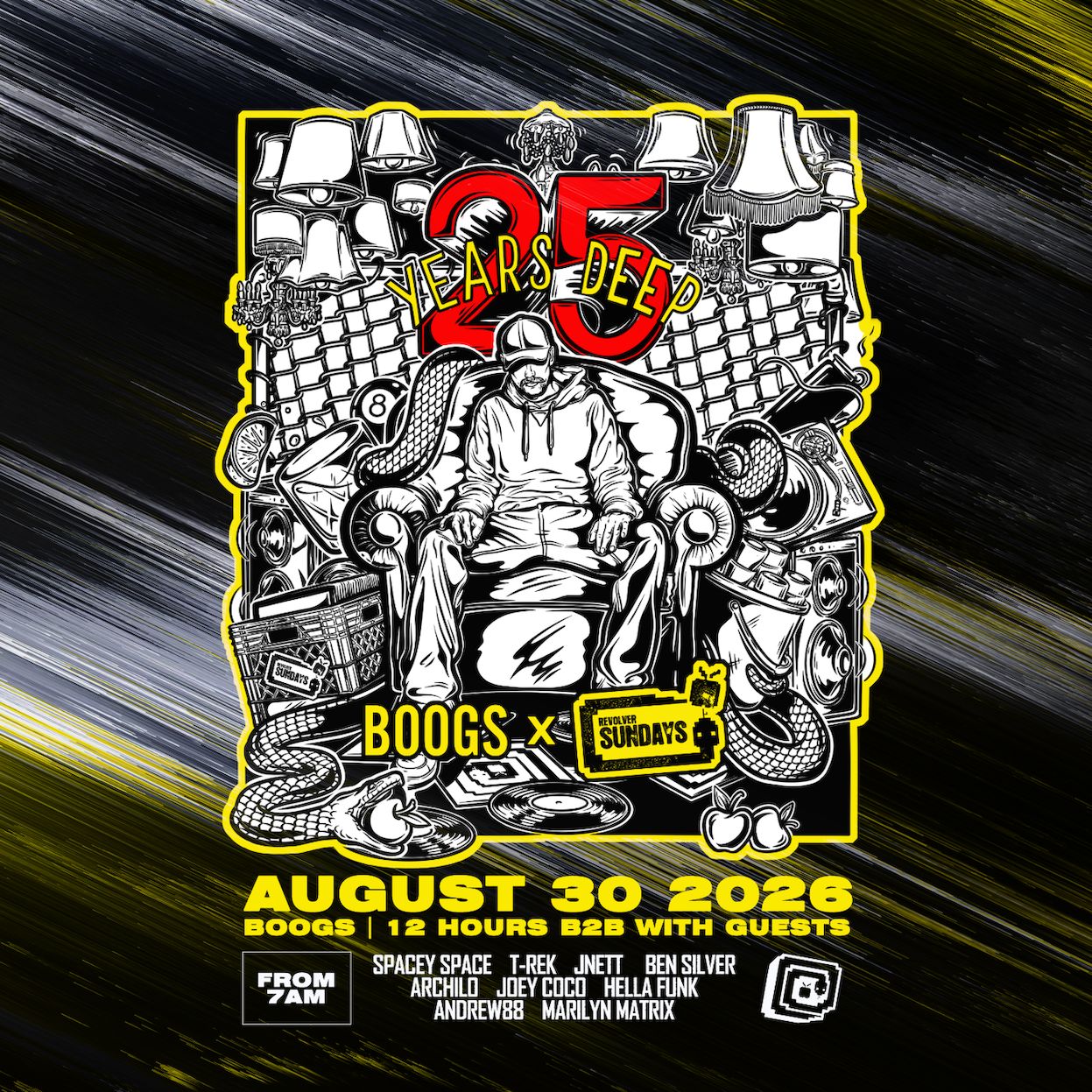 25 Years Deep — Boogs x Revolver Sundays