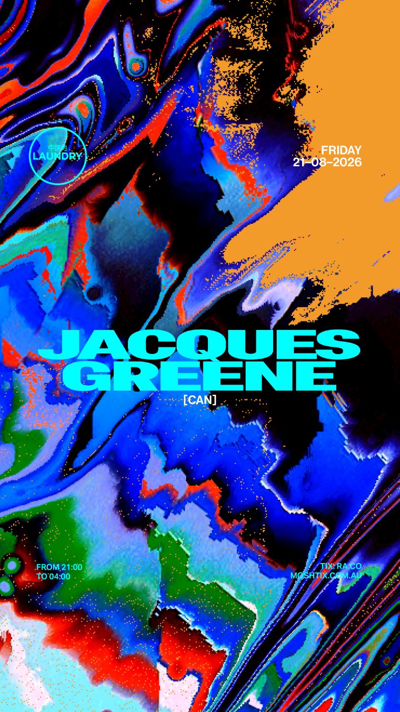 Chinese Laundry Invites Jacques Greene [CAN] Jacques Greene [CAN] + NEED FOR SPEED TAKEOVER