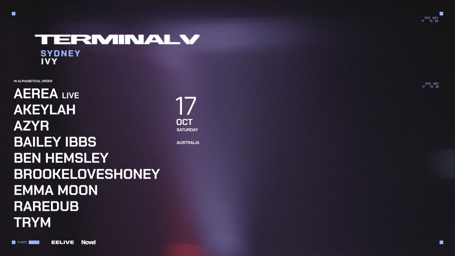 Terminal V Sydney