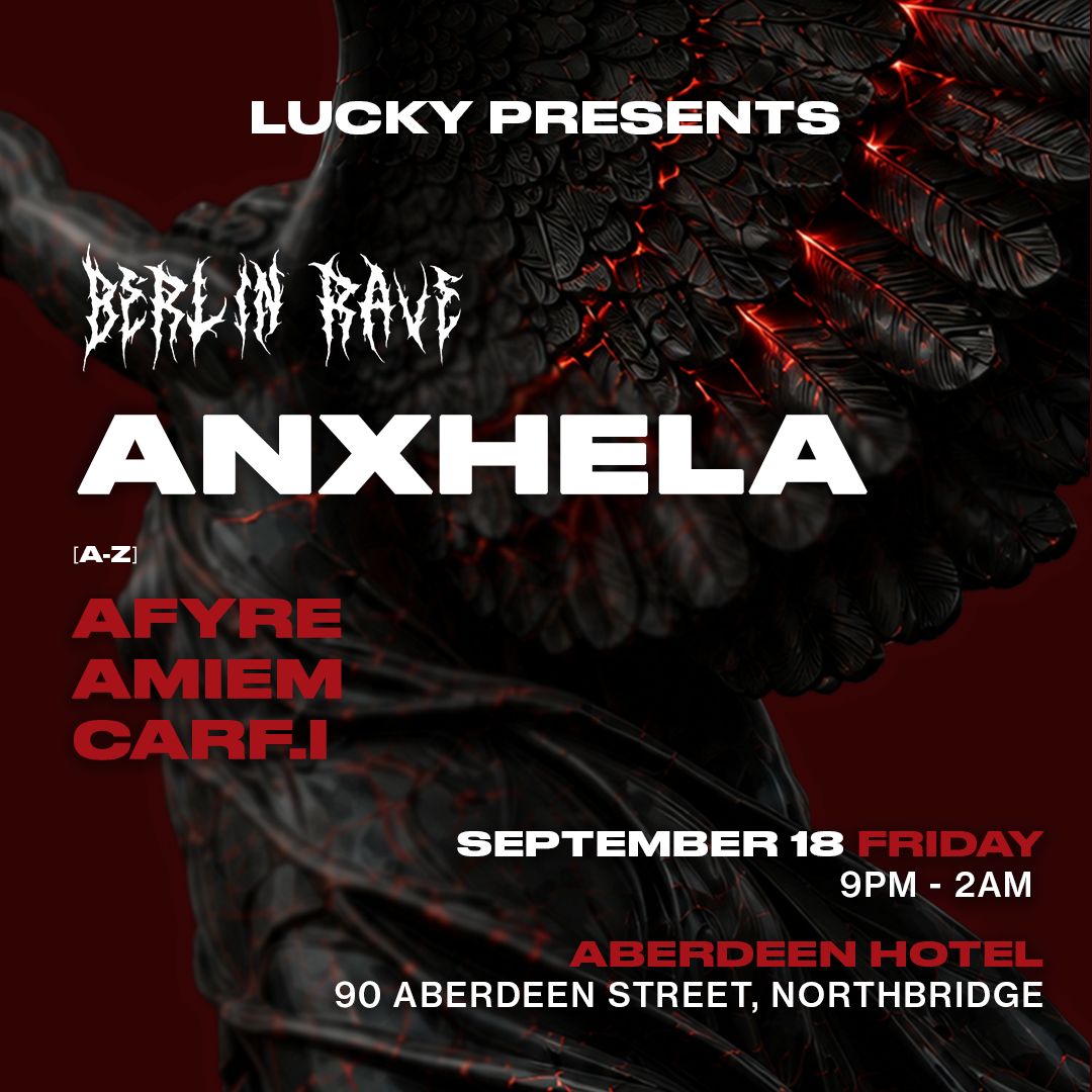 Berlin Rave (Perth) ft ANXHELA (Italy)