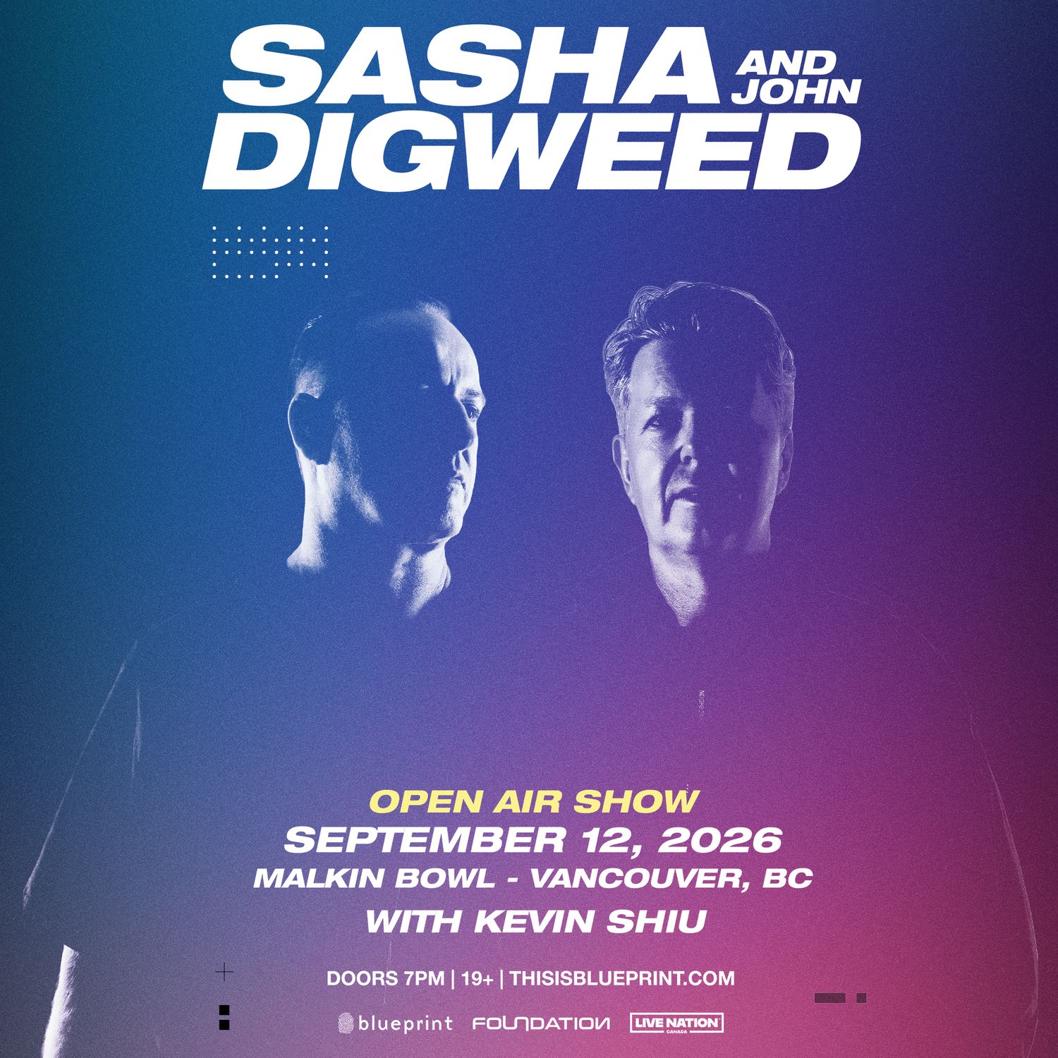 Sasha & John Digweed (Vancouver Open Air)
