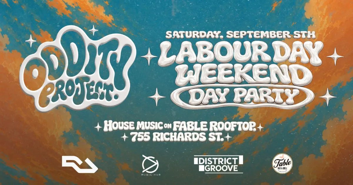 ODDITY PROJECT: LABOUR DAY ROOFTOP PARTY