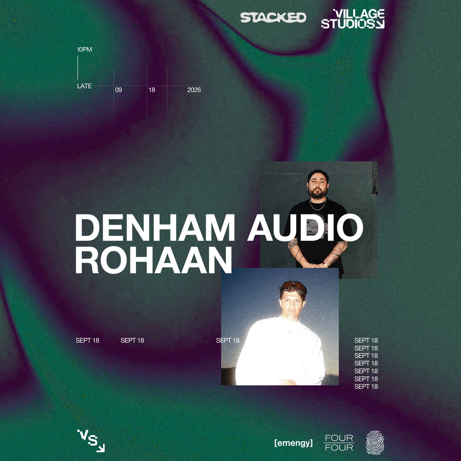 Stacked pres. Denham Audio & Rohaan (Vancouver)
