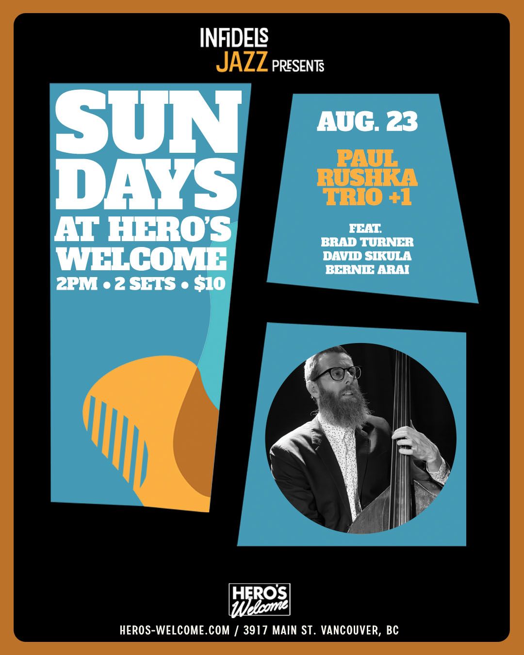 Paul Rushka Trio + Brad Turner