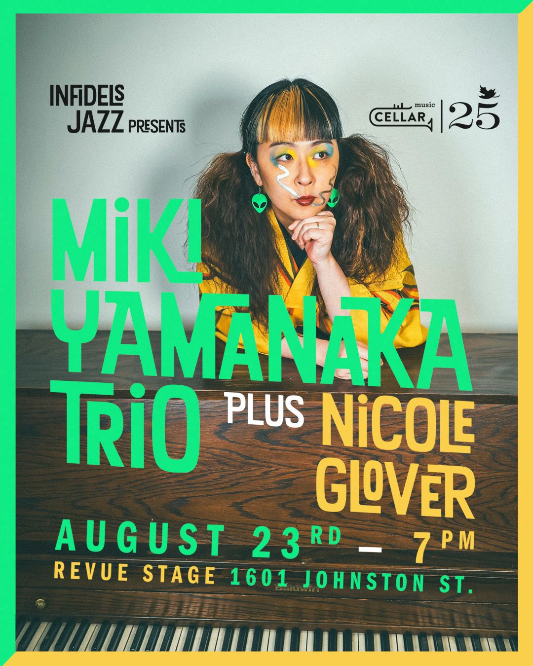 Miki Yamanaka Trio + Nicole Glover