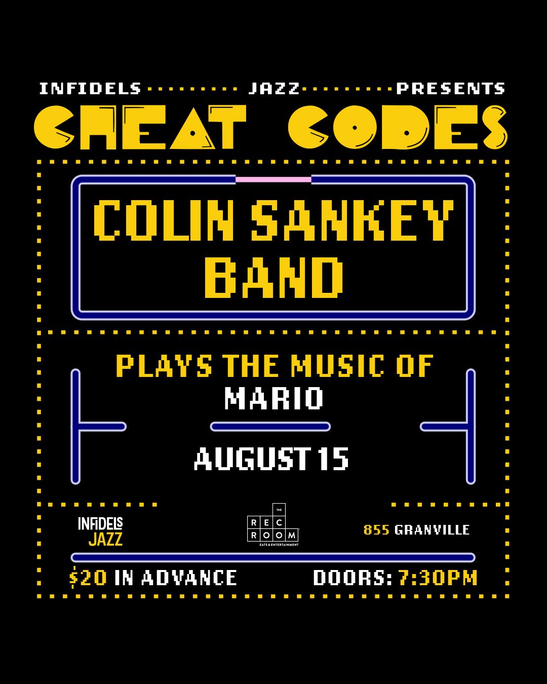 Colin Sankey Band Plays The Music of Mario