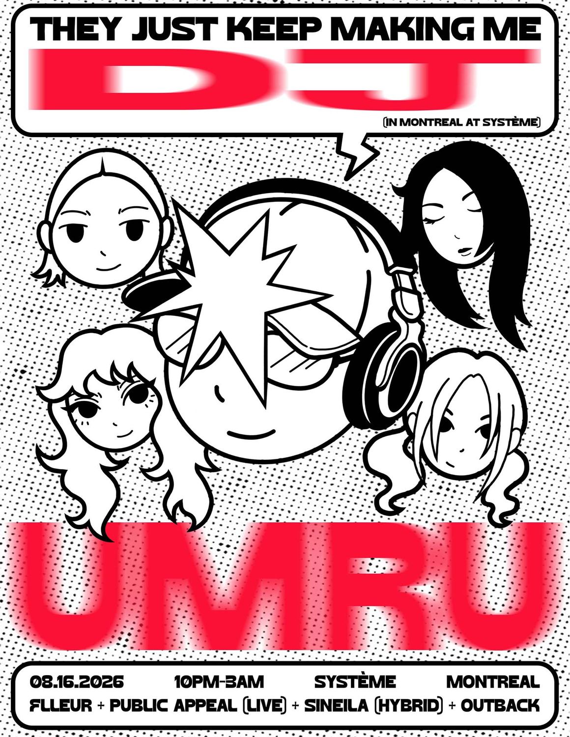 Also Cool presents: umru + Public Appeal + Flleur + sineila + Outback