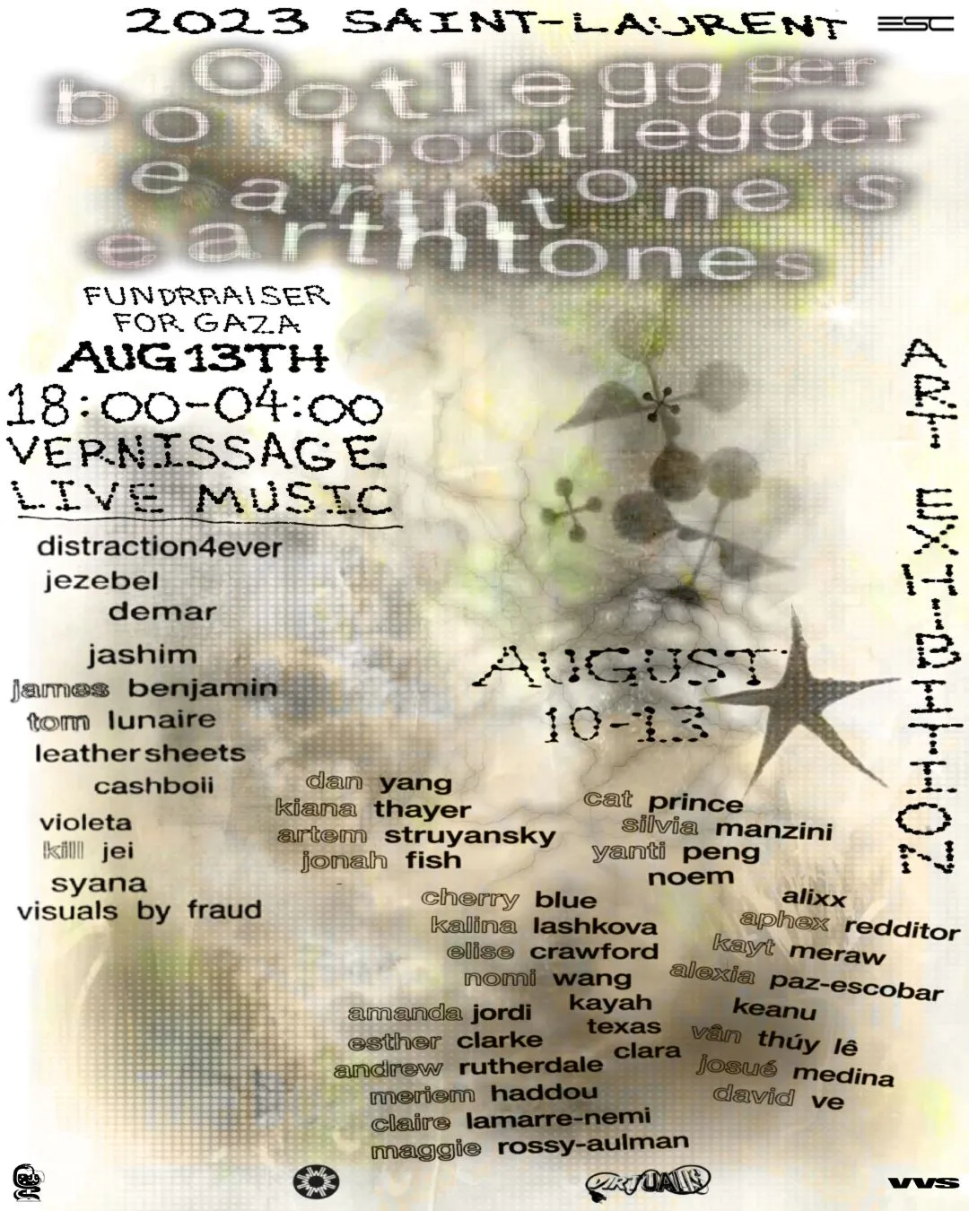 Bootlegger x Earthtones - Vernissage + Afterparty