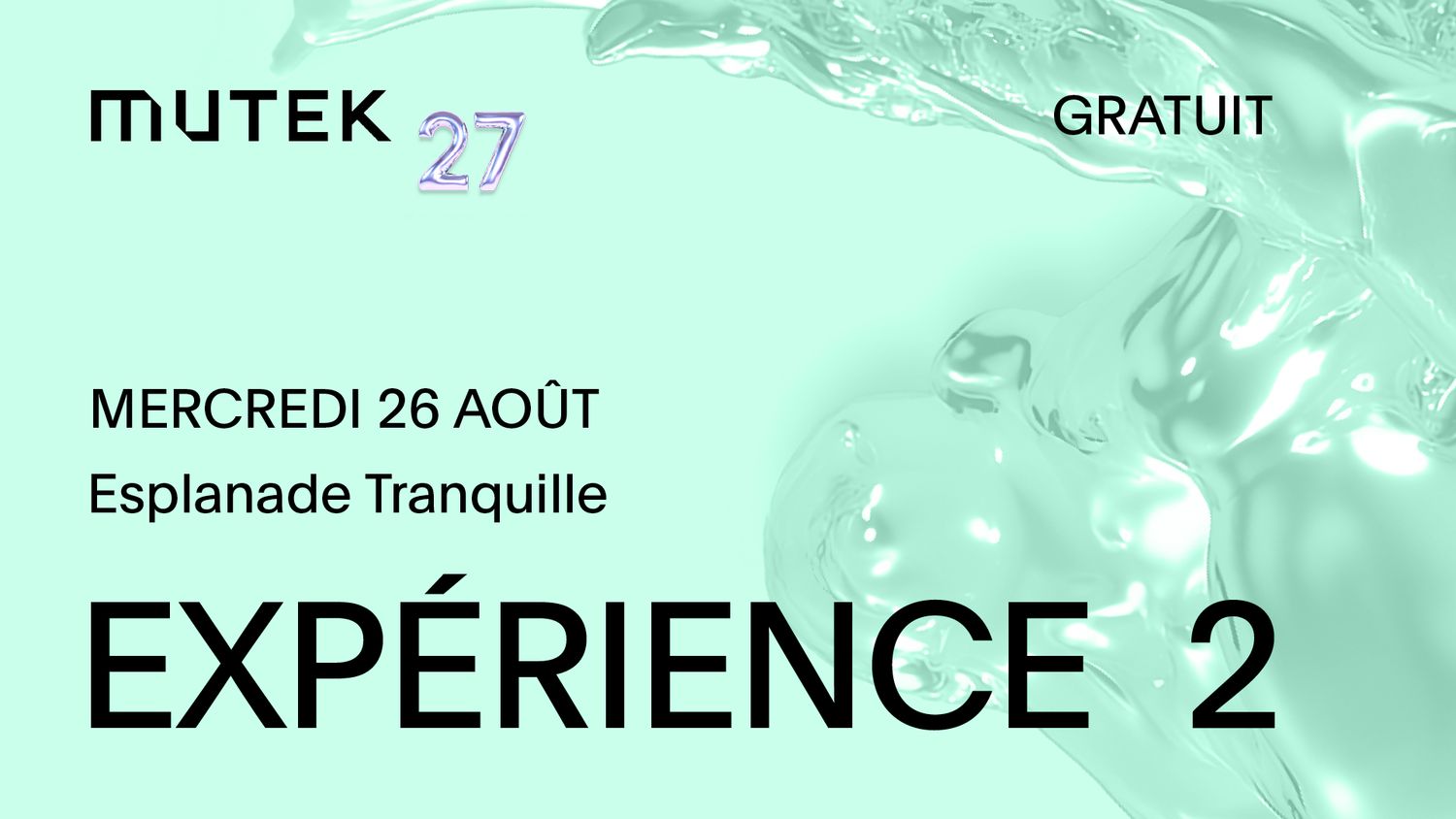 16:9 ratio, dustBunny, Jamvvis + YFBOB, NGL Flounce, NVST, SURPRISE DJ SET - MUTEK 27