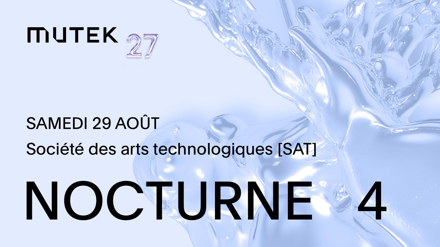 Violent Magic Orchestra, Cry (Relaxer & Kilbourne), Alan Harman, Evicshen - MUTEK 27