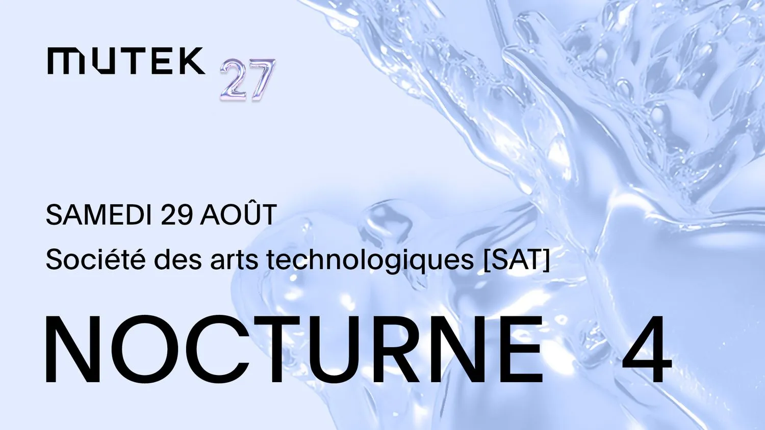 Violent Magic Orchestra, Cry (Relaxer & Kilbourne), Alan Harman, Evicshen - MUTEK 27