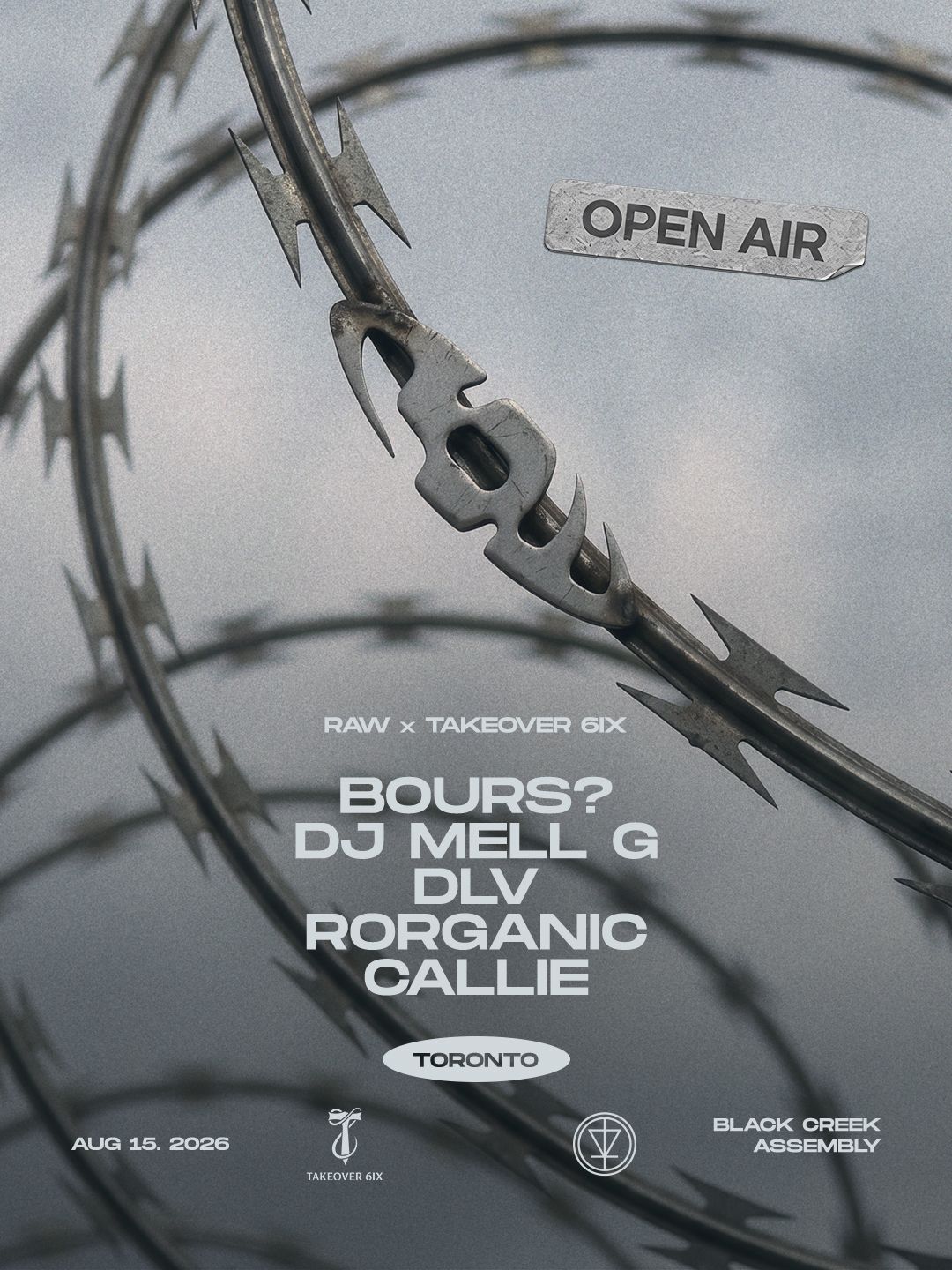 RAW SHOWCASE presented by TAKEOVER 6IX & KONDUKTOR (OPEN AIR)