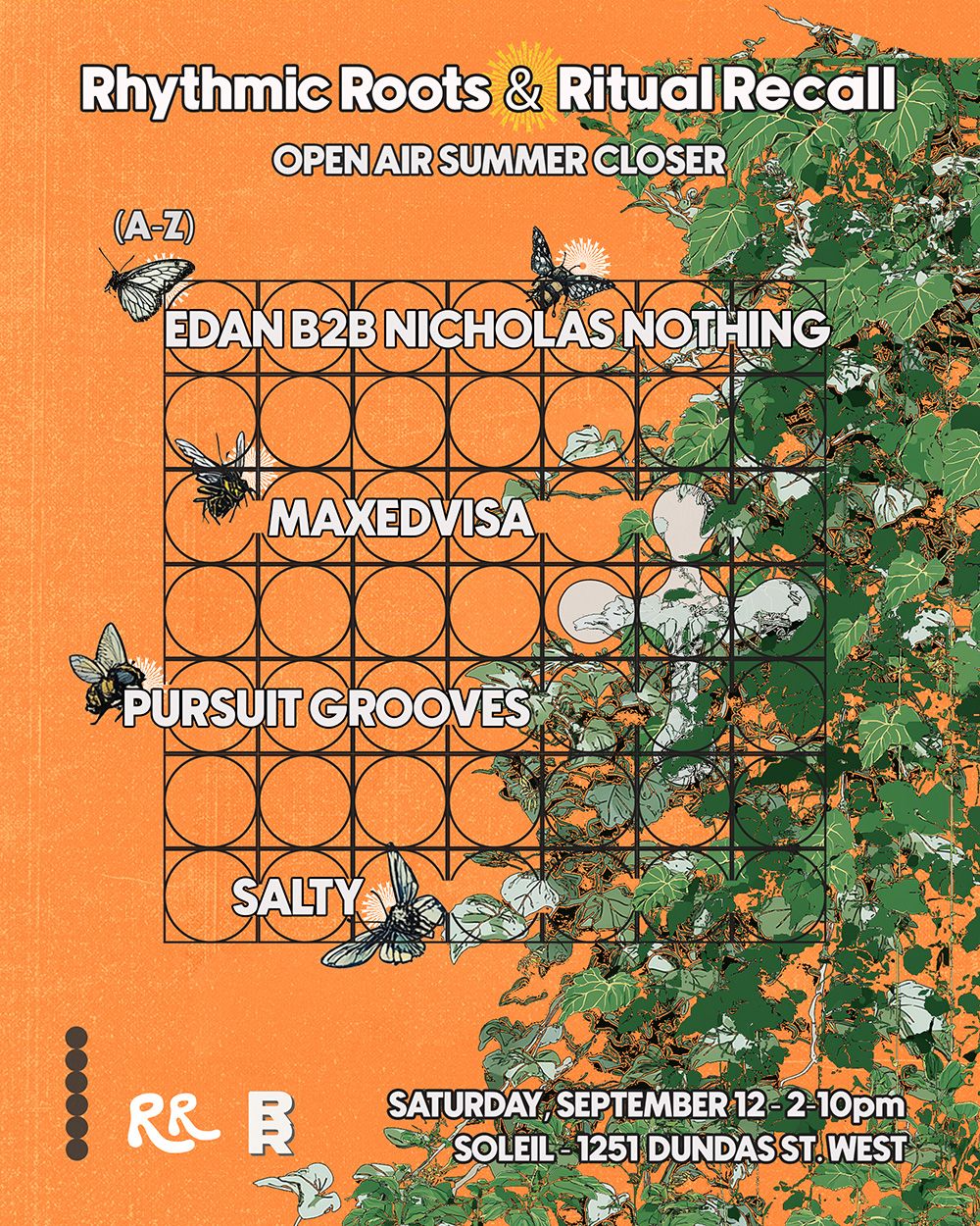 Rhythmic Roots X Ritual Recall: Open Air Summer Closer
