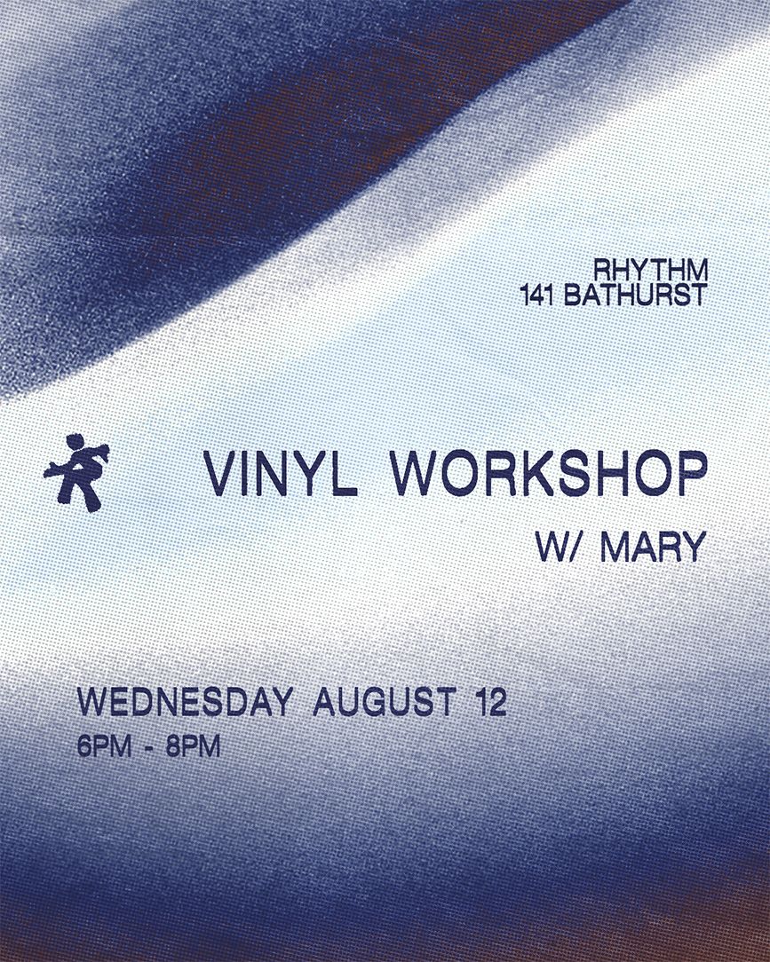 Rhythm Workshop Series: Vinyl DJing