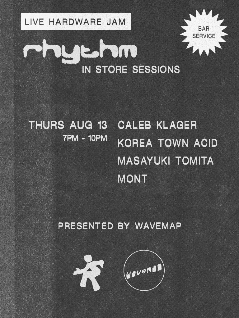 Rhythm x Wavemap In-Store Session: Live Hardware Jam