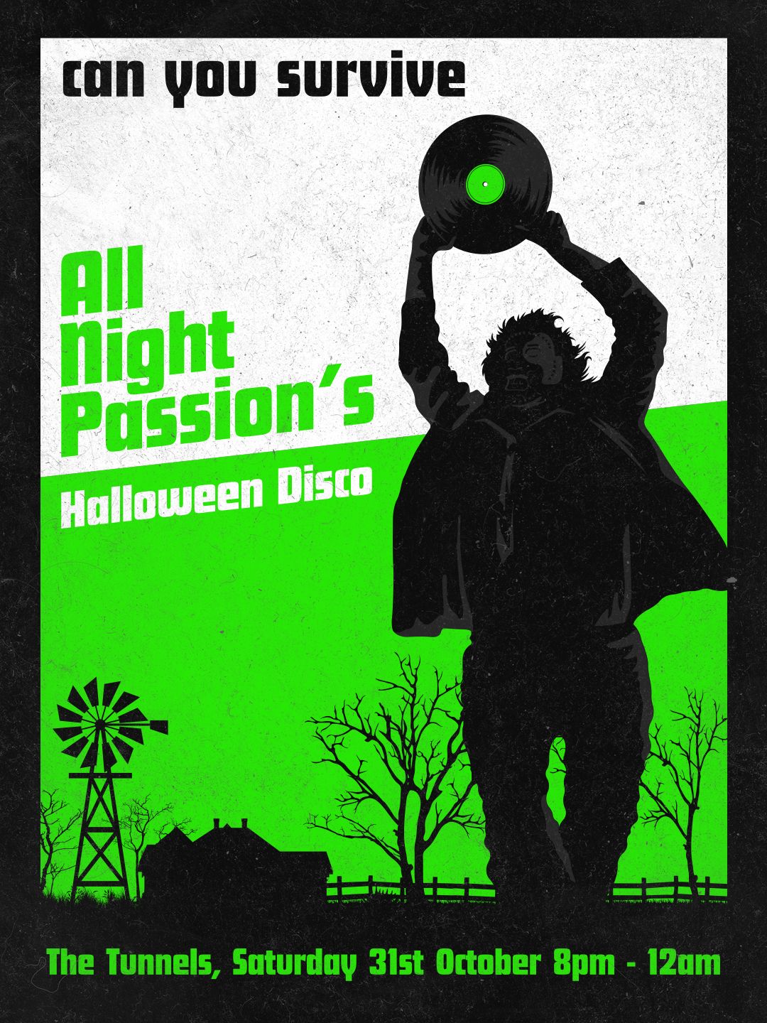 All Night Passion's Halloween Disco (8pm-12am)