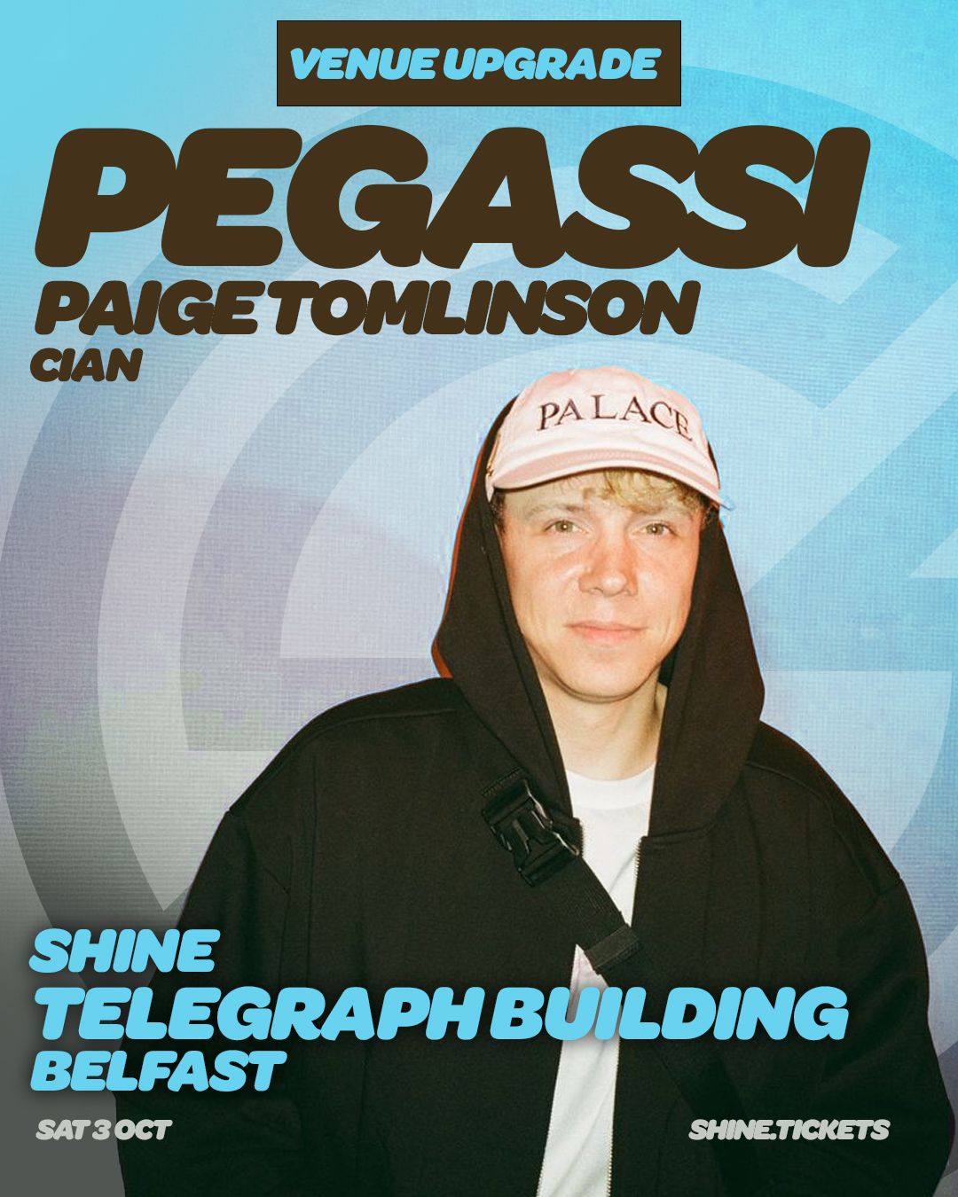 [VENUE UPGRADE] SHINE -- Pegassi + Paige Tomlinson
