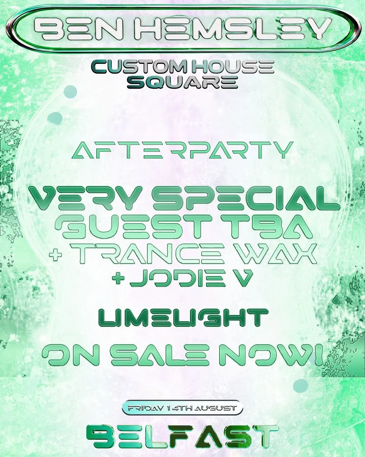 CHSq AFTERPARTY -- BEN HEMSLEY + Trance Wax