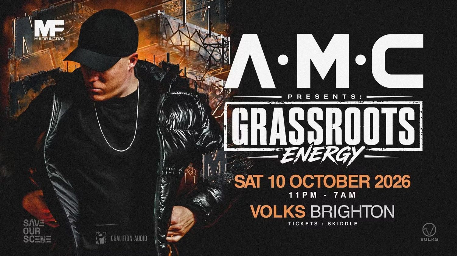 A.M.C presents: Grassroots Energy (Brighton)