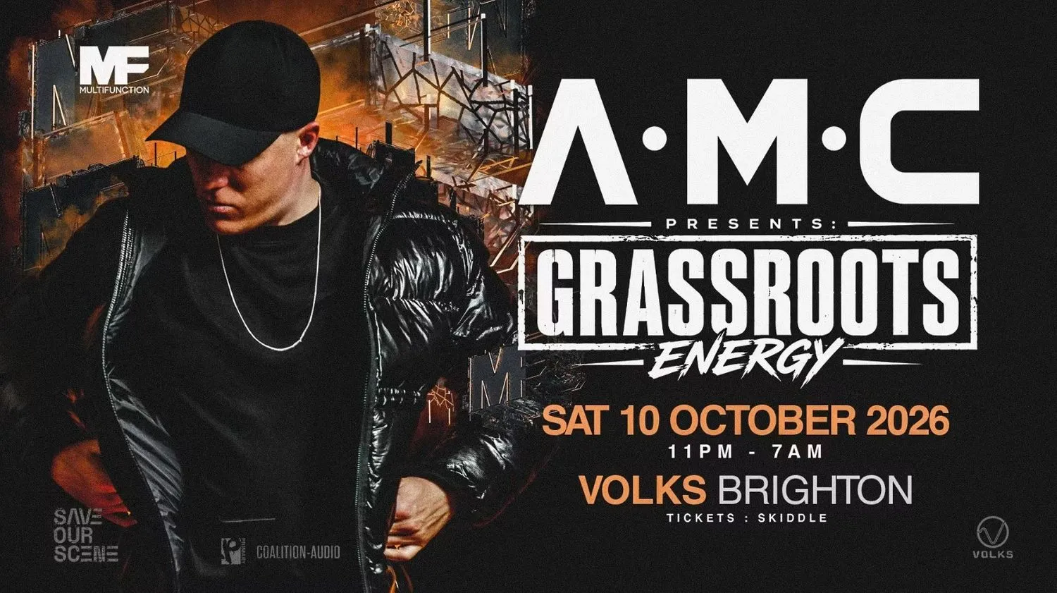 A.M.C presents: Grassroots Energy (Brighton)