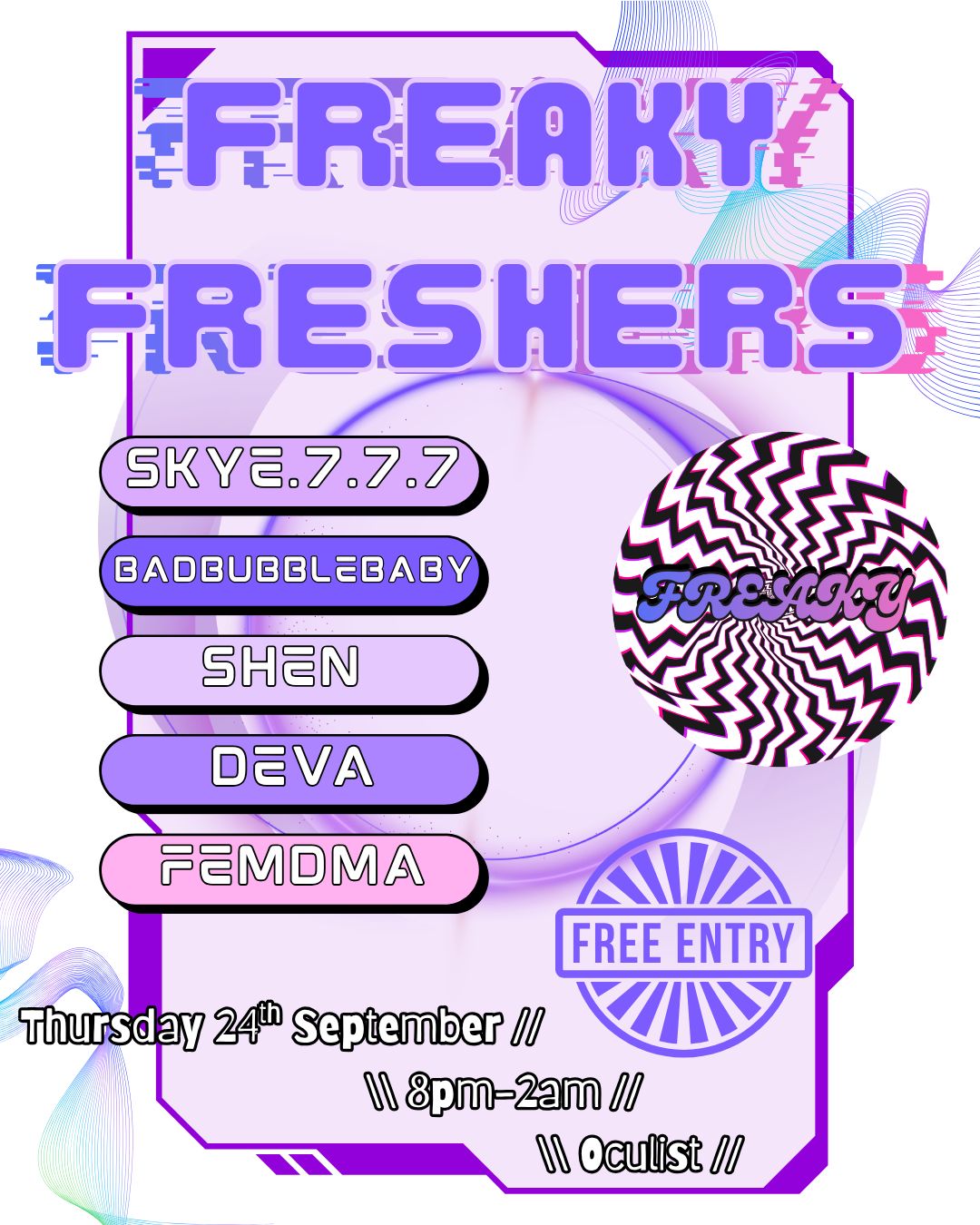 Freaky Freshers