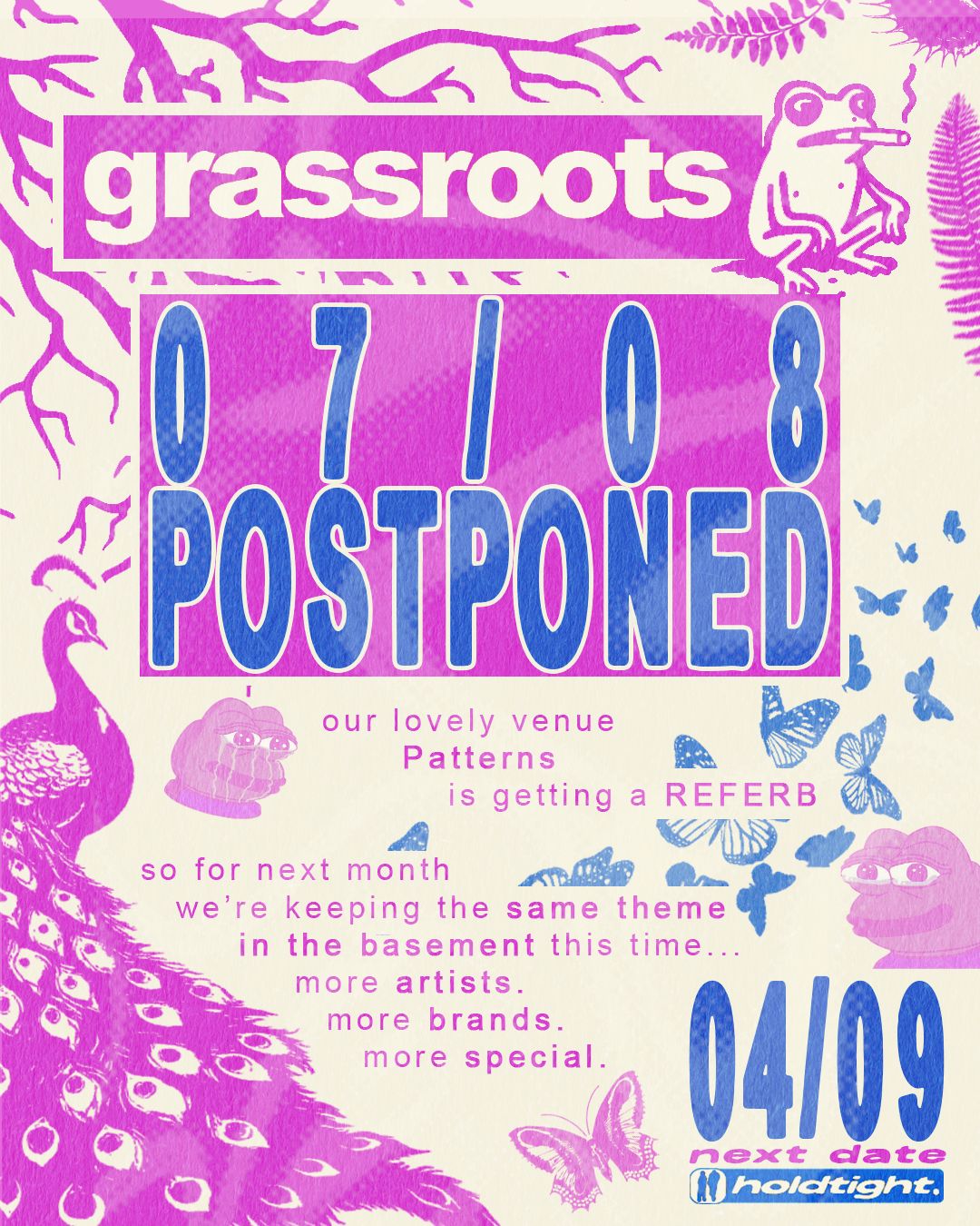 GRASSROOTS - FREE First Fridays - Disco, Funk & House - 04/09/26