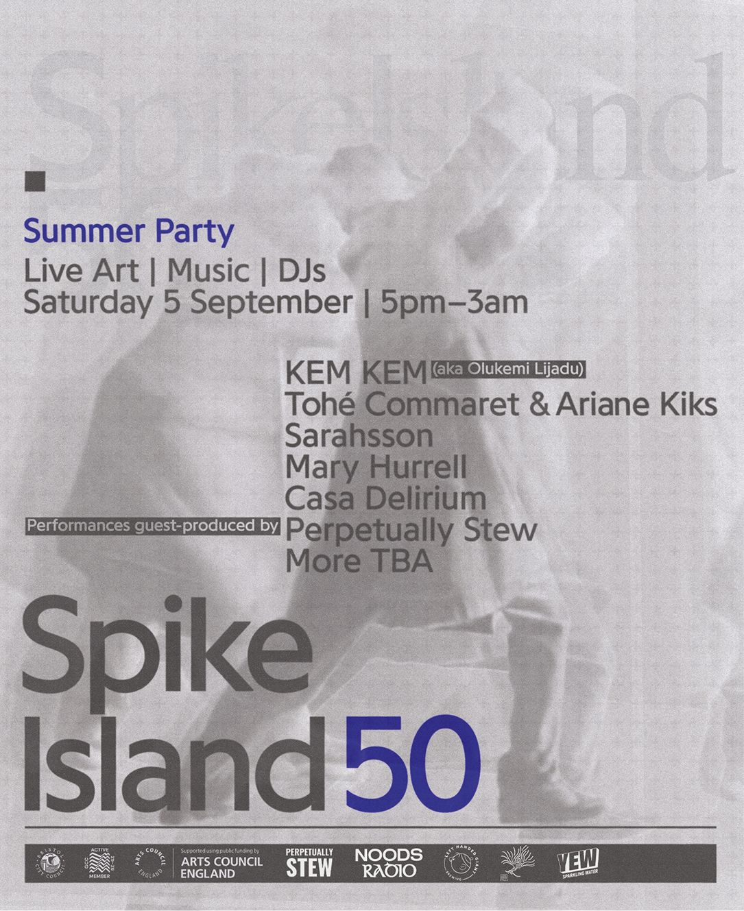 Spike Island 50 Summer Party