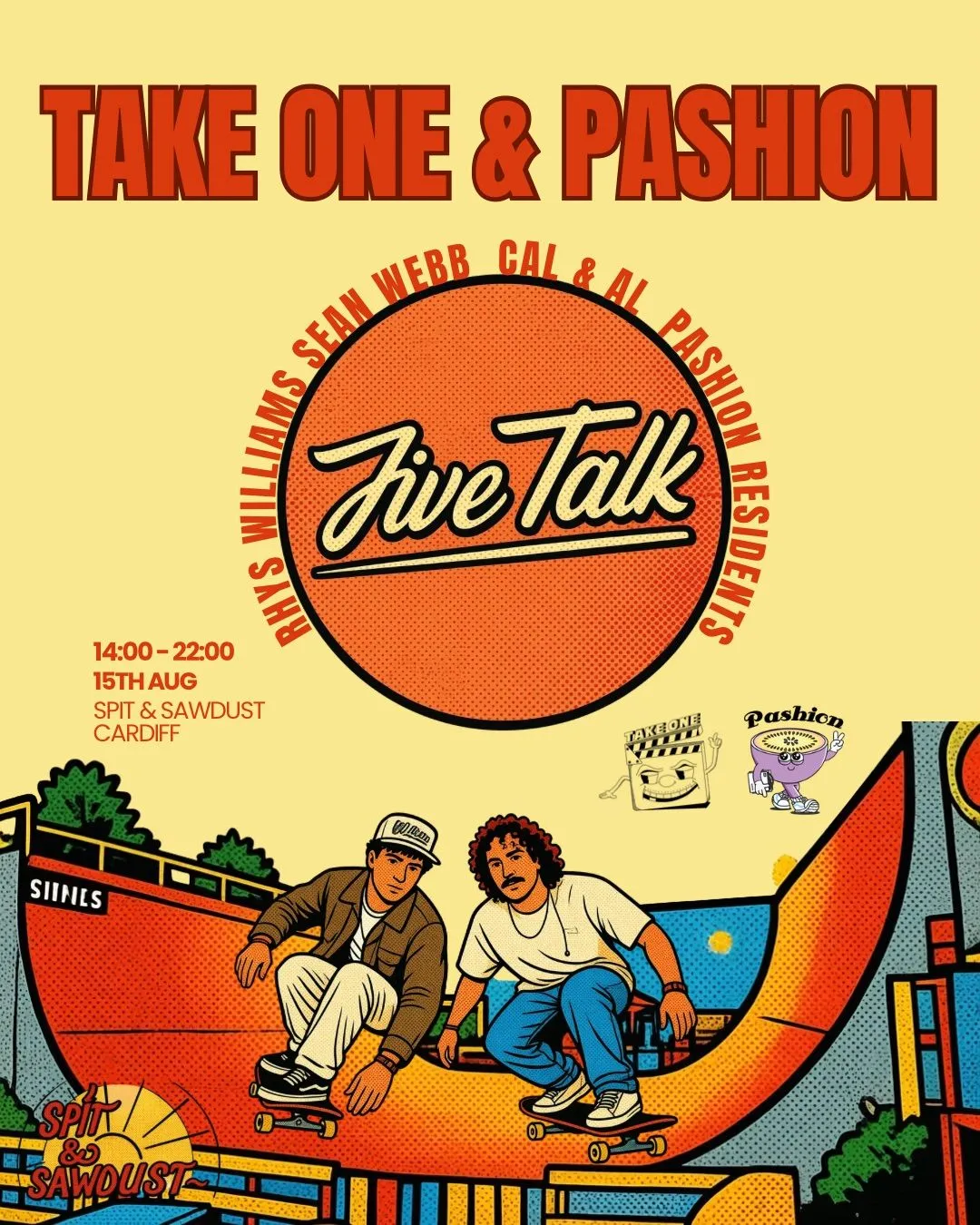 TAKE ONE & PASHiON presents: Jive Talk