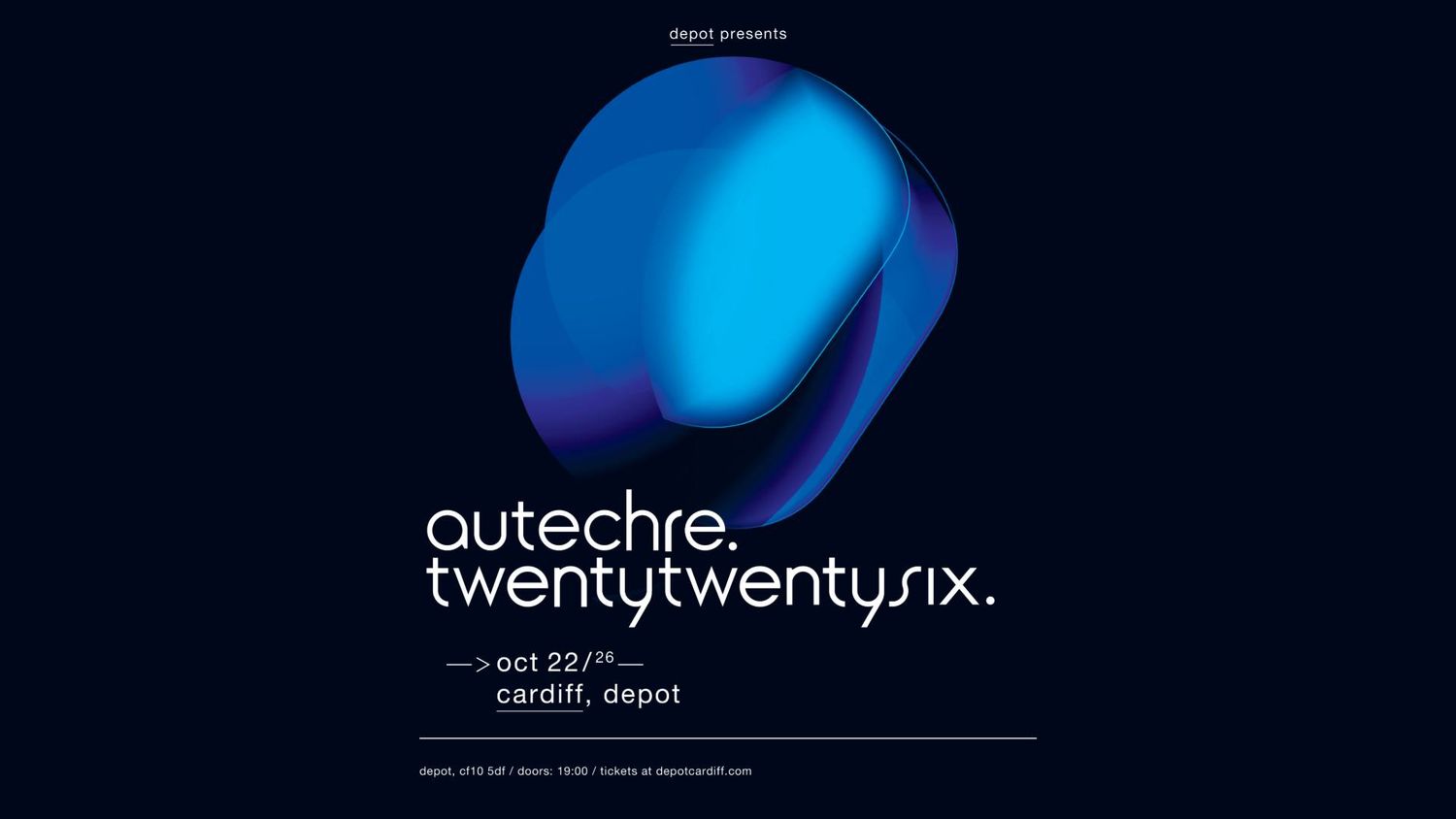 Depot presents: Autechre