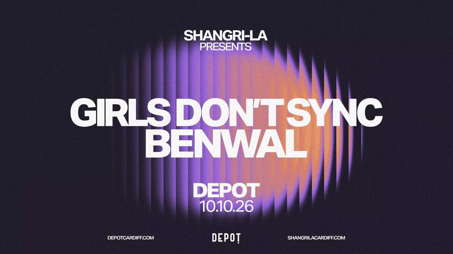 Shang presents: Girls Don’t Sync & Benwal