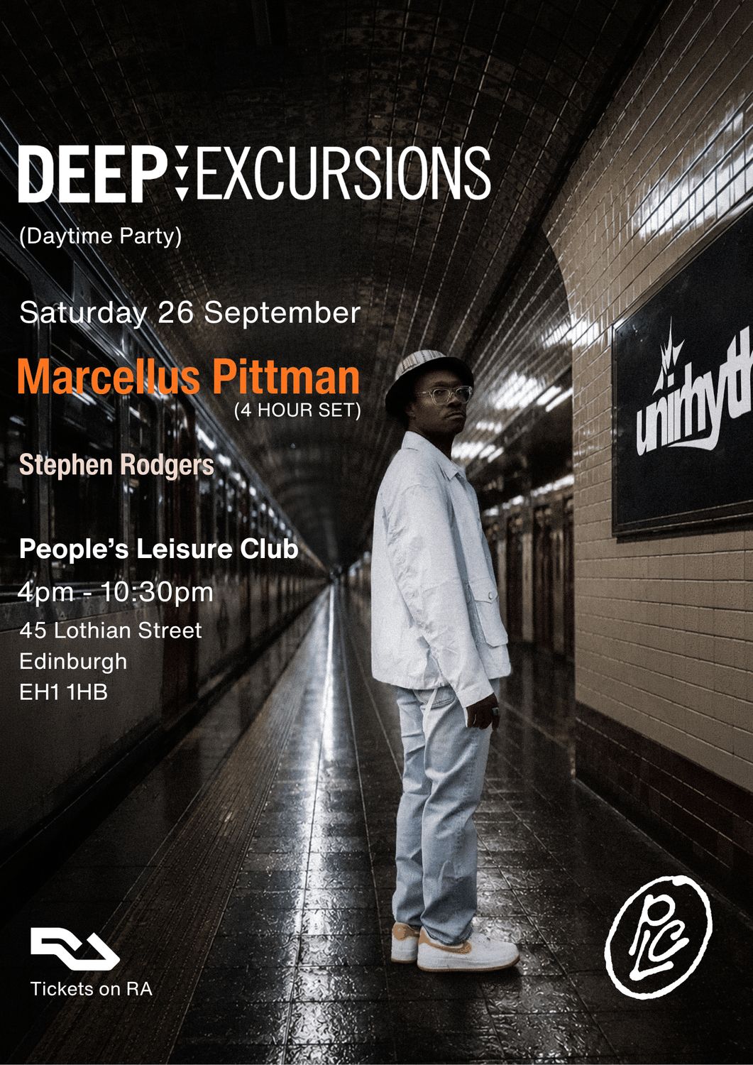Deep Excursions (Daytime): Marcellus Pittman - 4hr Set