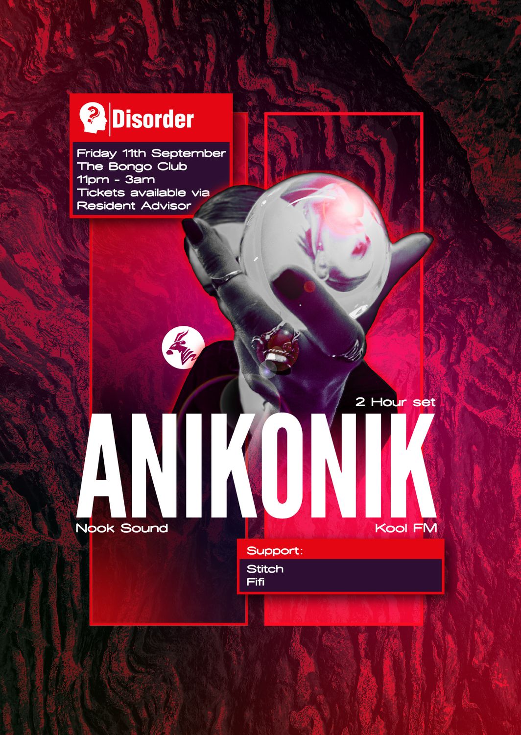 Disorder presents: Anikonik (Kool FM / Nook) [JUNGLE AND DRUM & BASS]