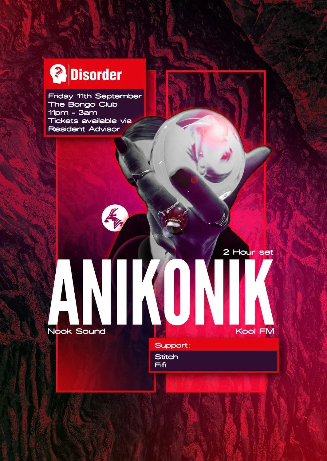 Disorder presents: Anikonik (Kool FM / Nook) [JUNGLE AND DRUM & BASS]