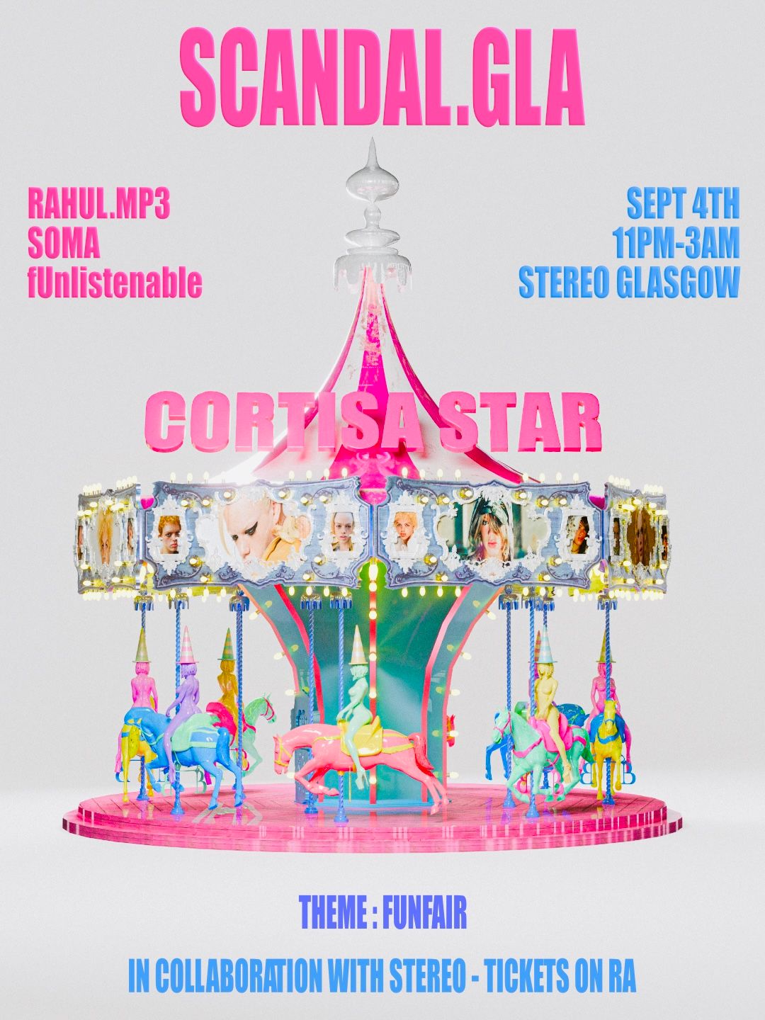 Scandal.gla x Stereo: Cortisa Star