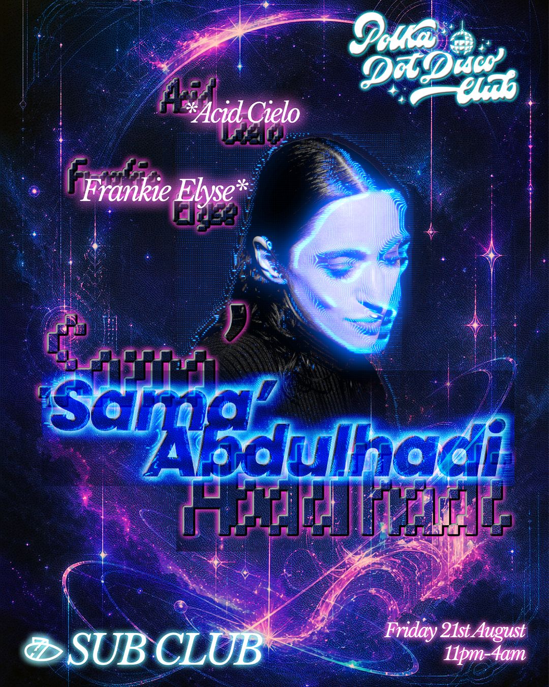Polka Dot Disco Club invites Sama' Abdulhadi ♡ Sub Club ‪‪♡
