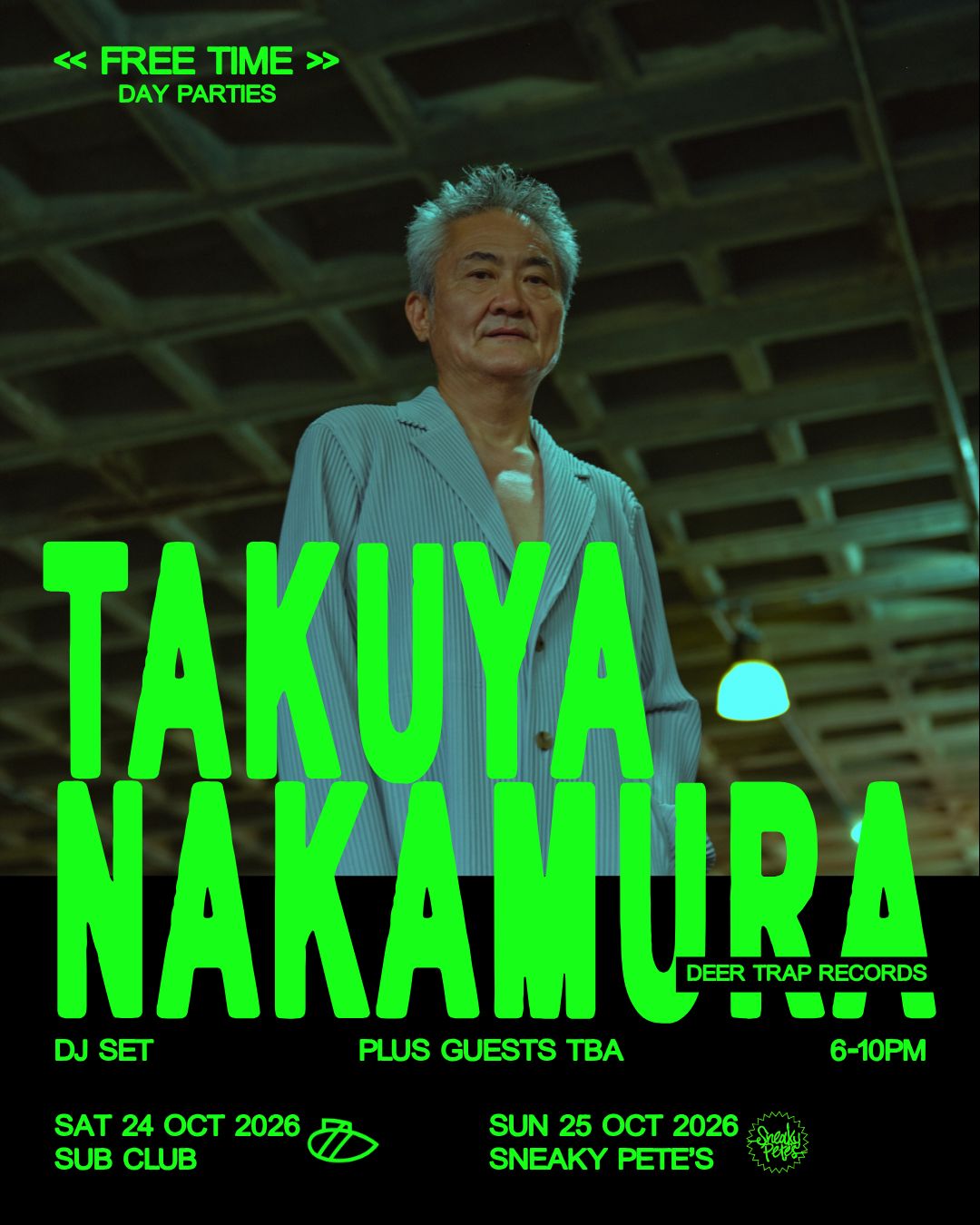 Takuya Nakamura: Free Time - Glasgow 6-10pm