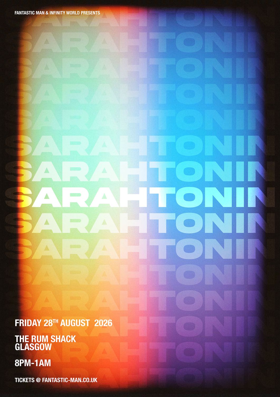 Fantastic Man presents Sarahtonin
