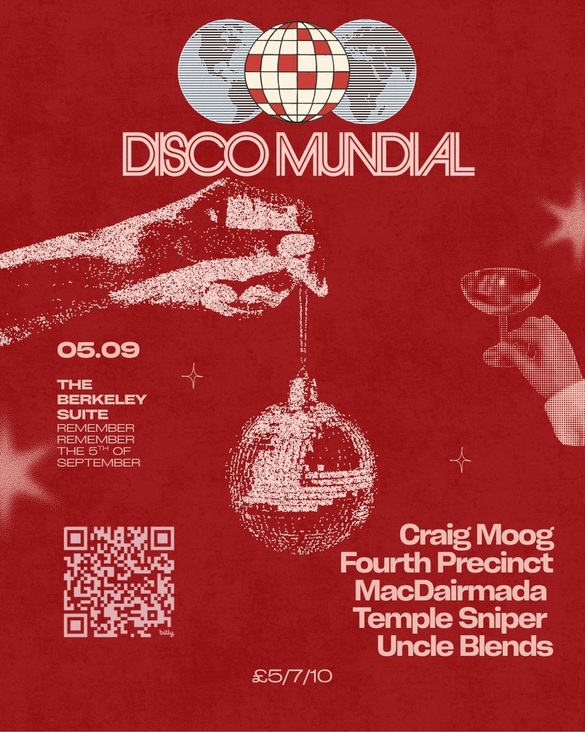 Disco Mundial w Fourth Precinct, Craig Moog & Macdiarmada