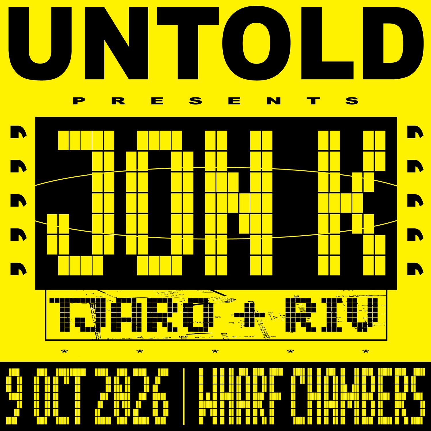 untold presents: Jon K // Tjaro + Riv