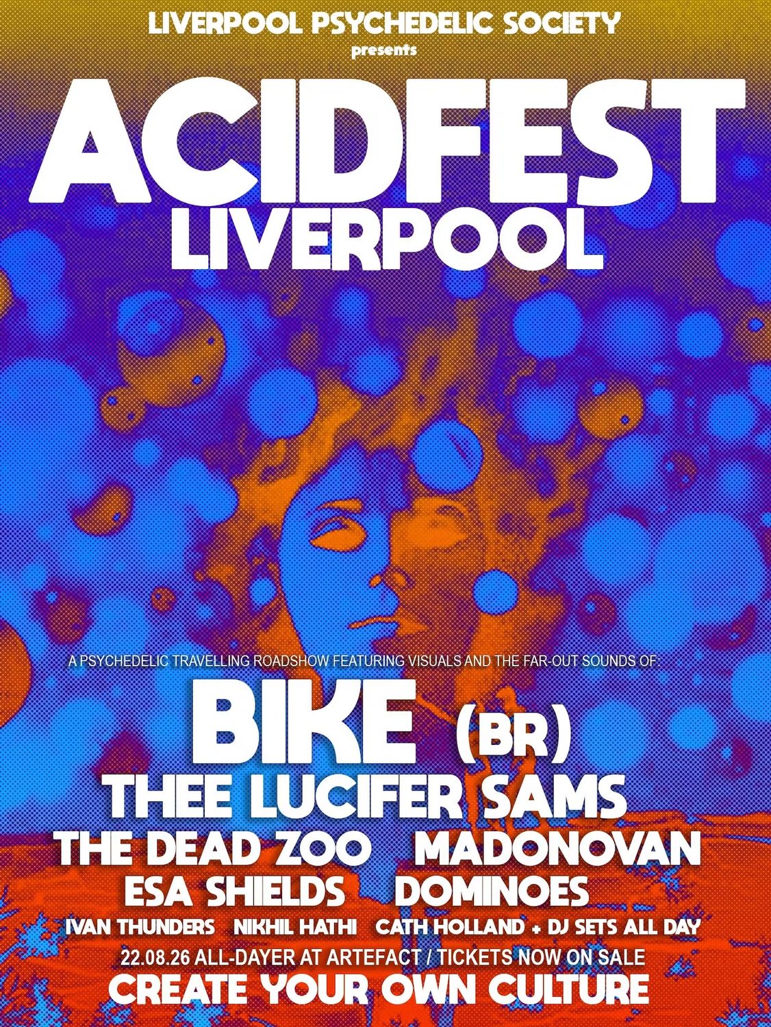 ACIDFEST Liverpool All-Dayer feat. Bike (BR), Thee Lucifer Sams & more