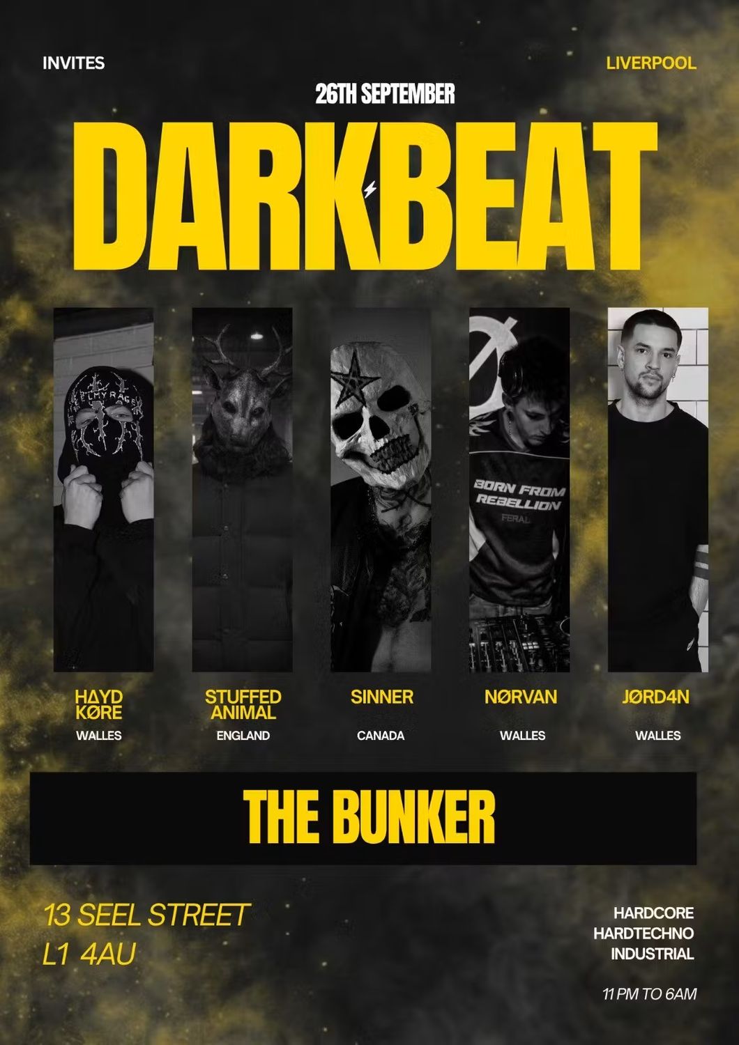 Darkbeat Invites