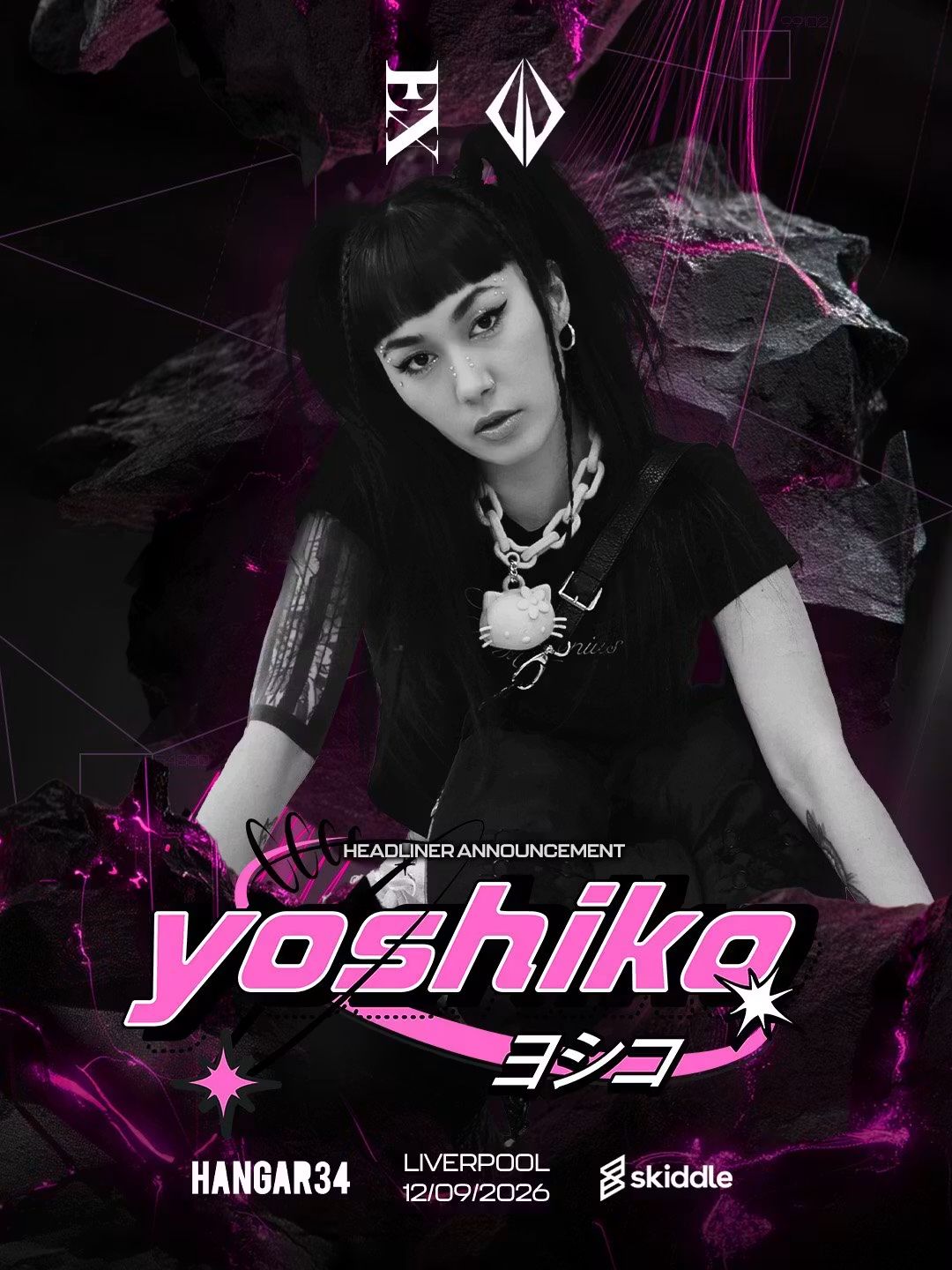 Exhilaration x Dvoid Presents: YOSHIKO, INFLICTION & MORE