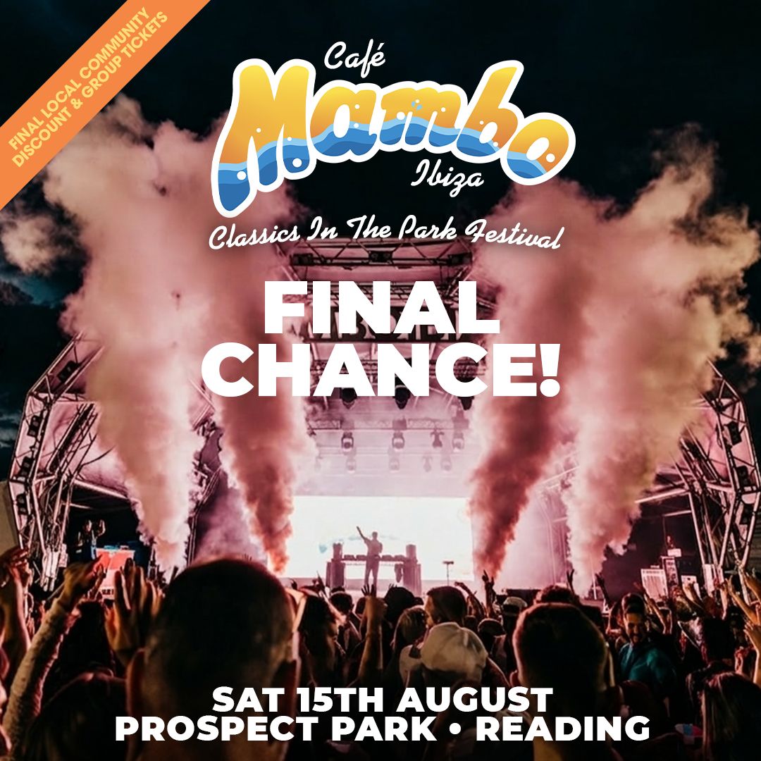 Cafe Mambo Ibiza In The Park Festival Reading