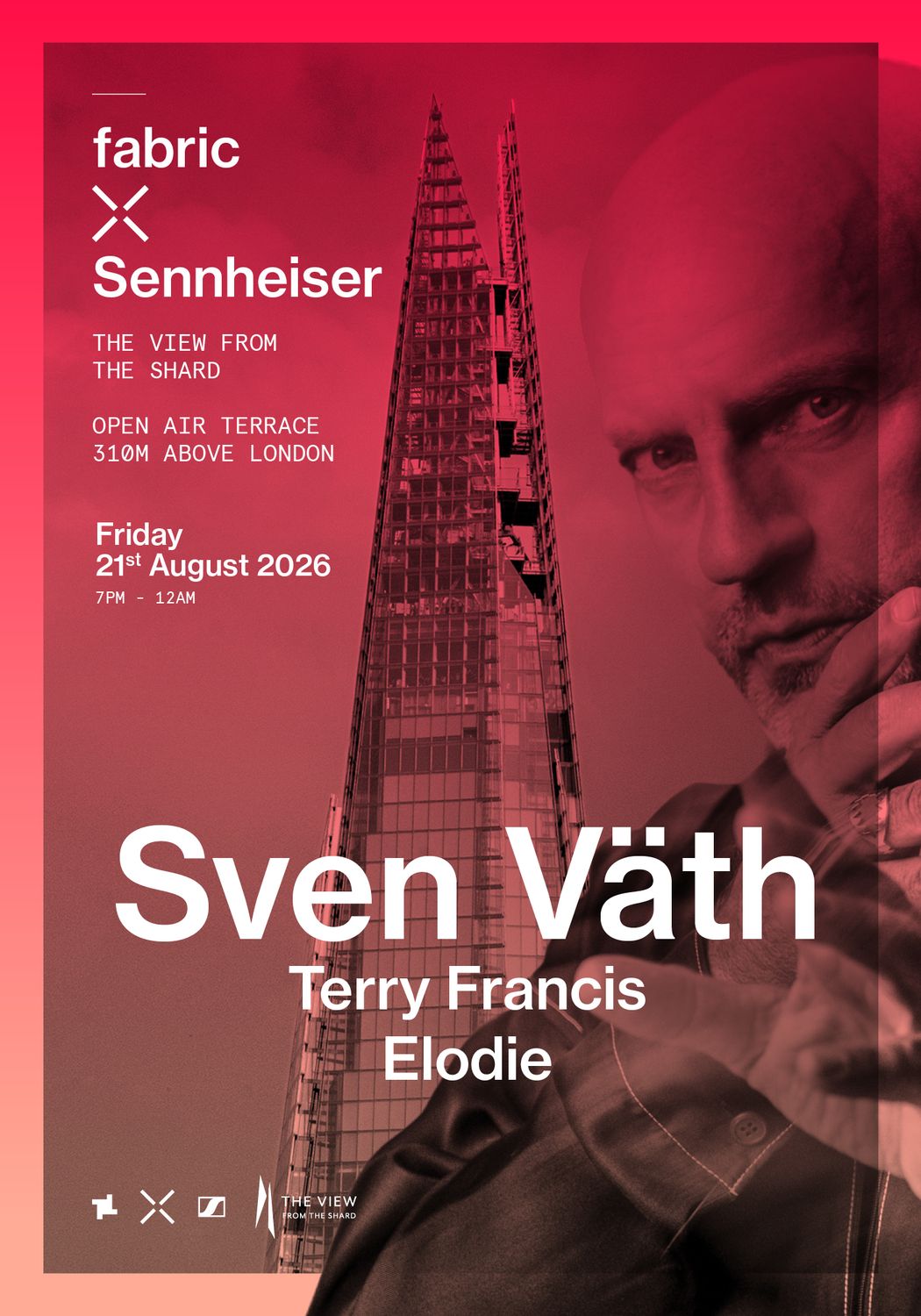 fabric x Sennheiser: Sven Väth at The View From The Shard